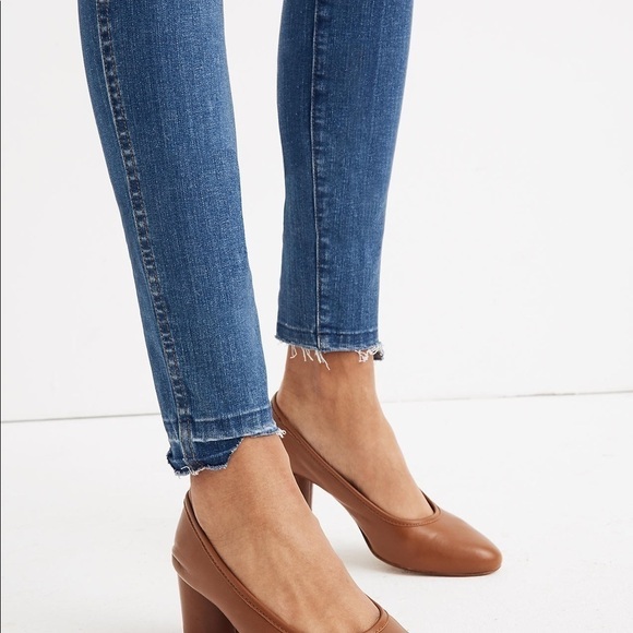 Madewell Women's 10" High-Rise Skinny Jeans Drop Step-Hem Edition. Blue. Size 28 - Picture 16 of 16